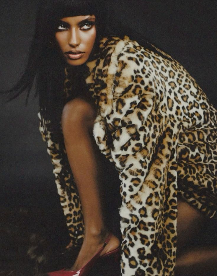 Leopard print street style